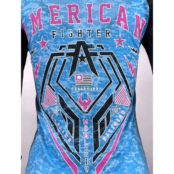 AMERICAN FIGHTER Women's T-Shirt L/S GALLOWAY - Picture 7 of 9